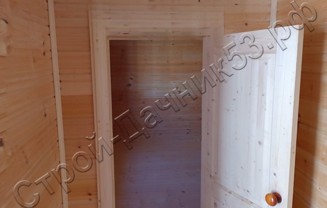 3 Брусовая баня Б-11, 6х4м, 26 М², Ленинградская область, Красносельский район, Территория Горелово (2)